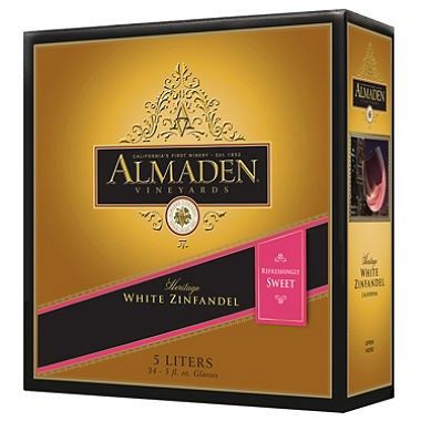 Almaden White Zinfandel 5L