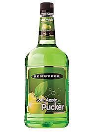 Dekuyper Sour Apple Pucker L