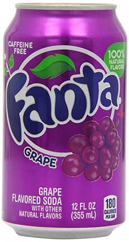 Fanta Grape 12oz can