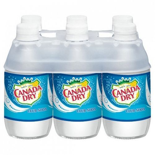 Canada Dry Club Soda   10oz 6pk