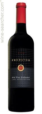 Predator Old Vine Zinfandel 2018 750ml