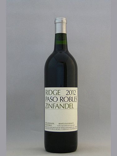 Ridge Paso Robles  Zinfandel 2018 750ml
