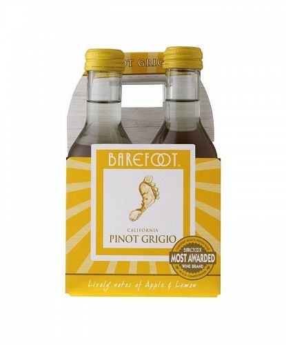 Barefoot Pinot Grigio 4PACK