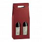 Two  Btl. Burgundy Carrier